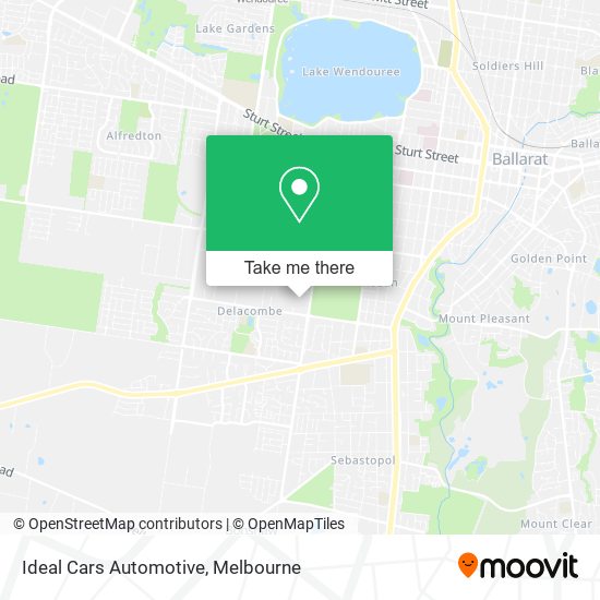 Ideal Cars Automotive map