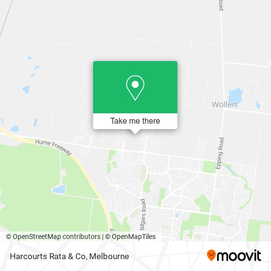 Harcourts Rata & Co map