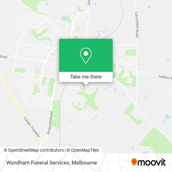 Wyndham Funeral Services map