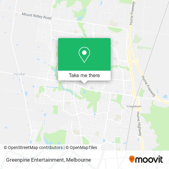 Greenpine Entertainment map