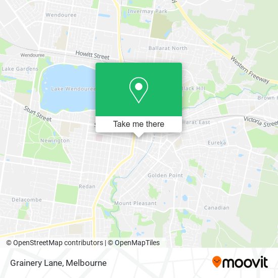 Grainery Lane map