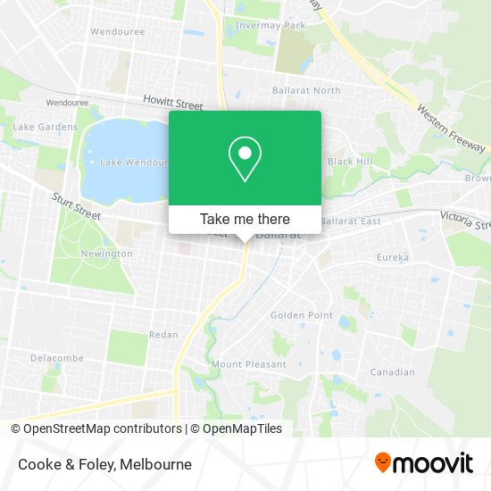 Cooke & Foley map