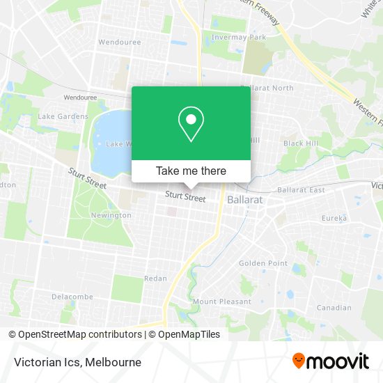 Victorian Ics map