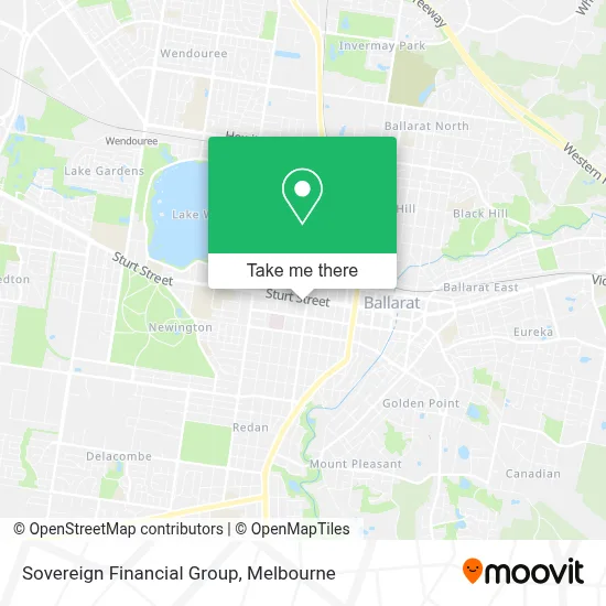 Mapa Sovereign Financial Group