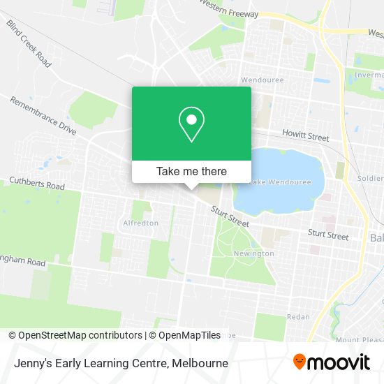 Jenny's Early Learning Centre map