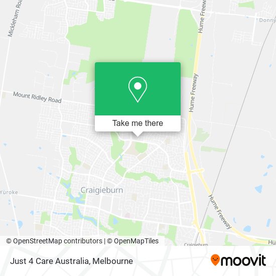 Just 4 Care Australia map