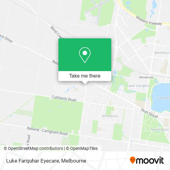 Mapa Luke Farquhar Eyecare