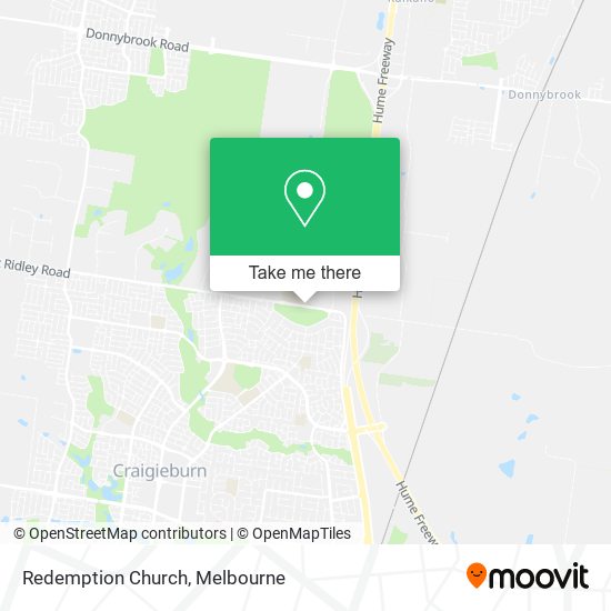 Redemption Church map