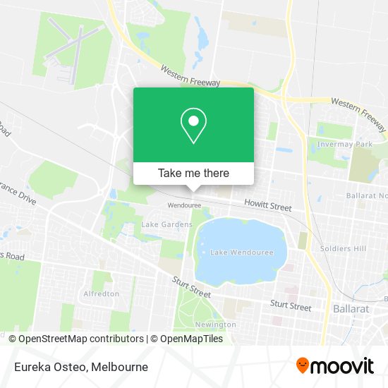 Eureka Osteo map