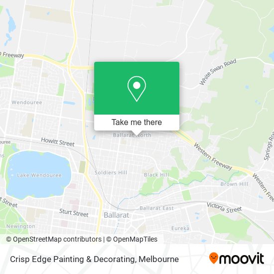 Crisp Edge Painting & Decorating map
