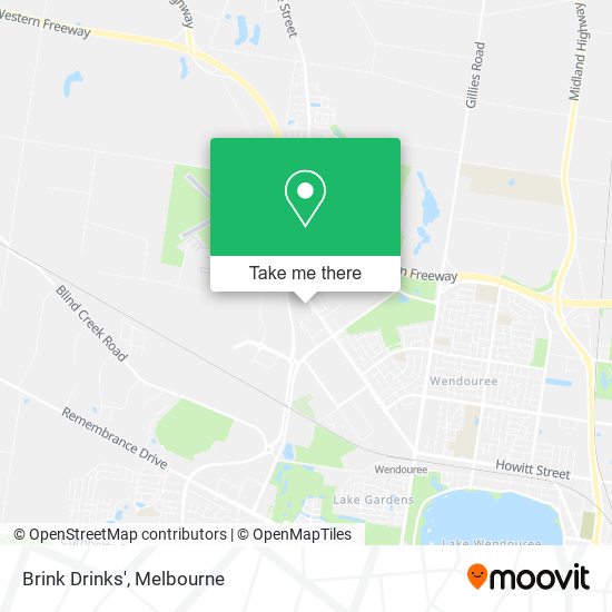Brink Drinks' map