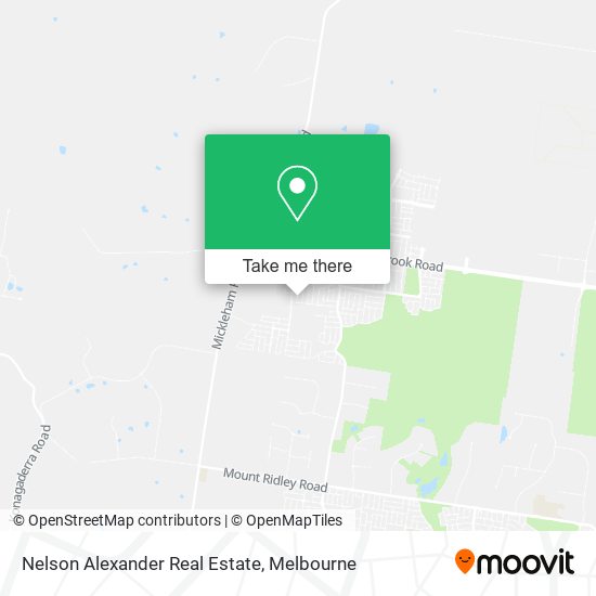 Nelson Alexander Real Estate map