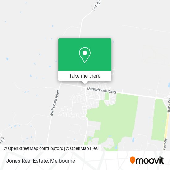 Jones Real Estate map