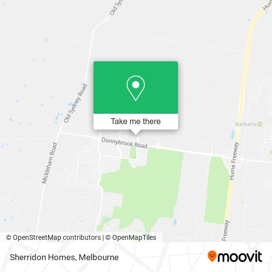 Sherridon Homes map