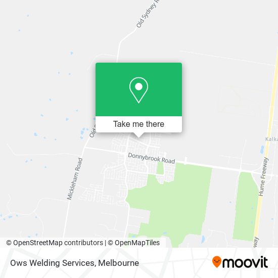 Ows Welding Services map