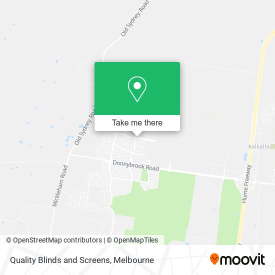 Quality Blinds and Screens map