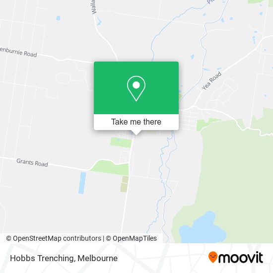 Hobbs Trenching map