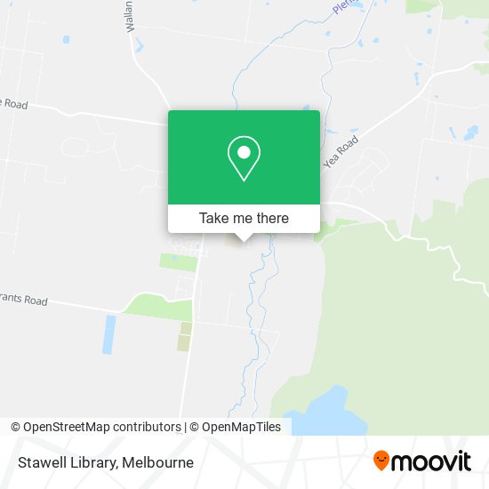 Mapa Stawell Library