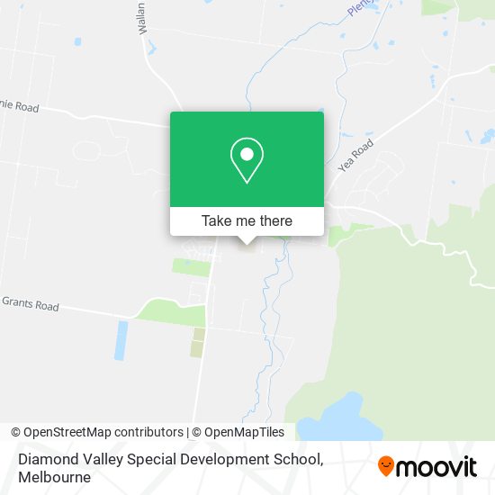Diamond Valley Special Development School map