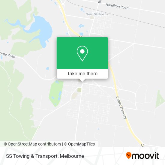 SS Towing & Transport map
