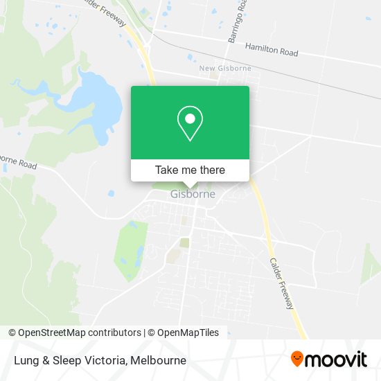 Lung & Sleep Victoria map