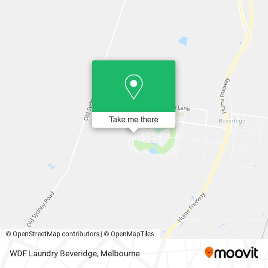 WDF Laundry Beveridge map