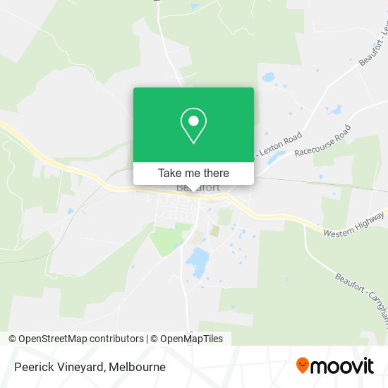 Peerick Vineyard map