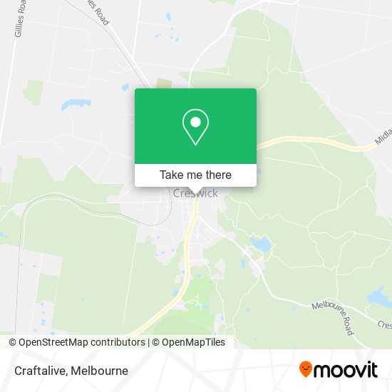 Craftalive map