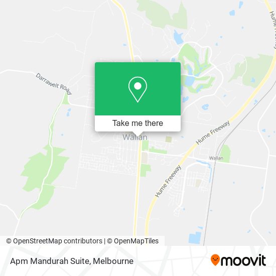 Apm Mandurah Suite map