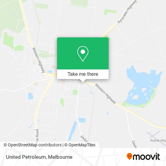 United Petroleum map