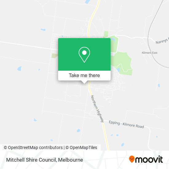 Mitchell Shire Council map