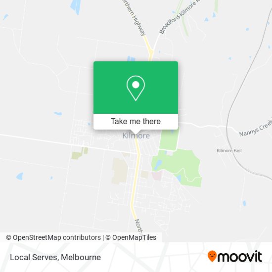 Local Serves map