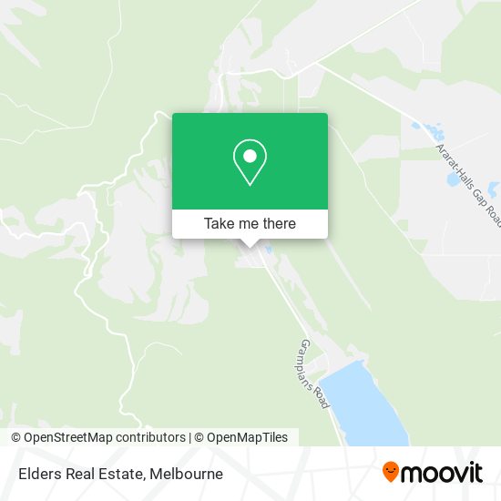 Elders Real Estate map