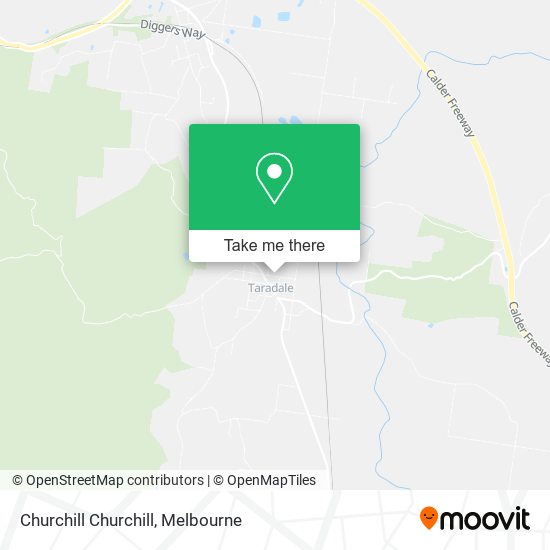 Churchill Churchill map