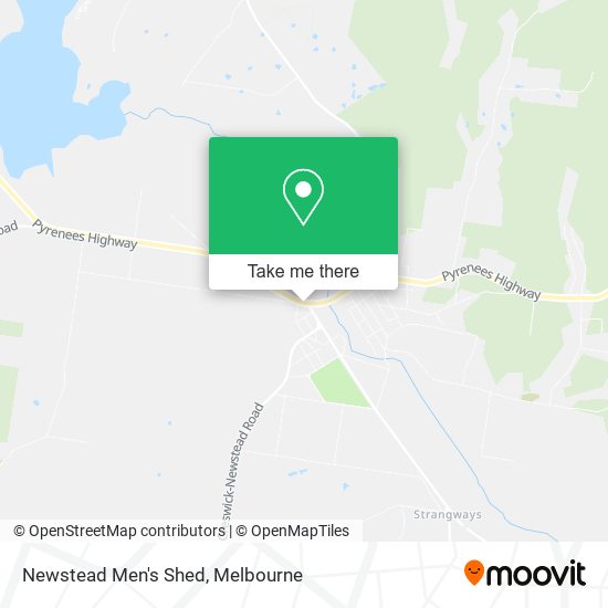 Mapa Newstead Men's Shed