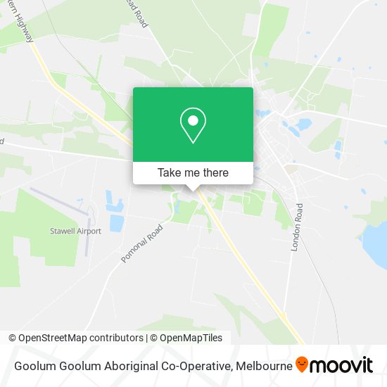 Goolum Goolum Aboriginal Co-Operative map