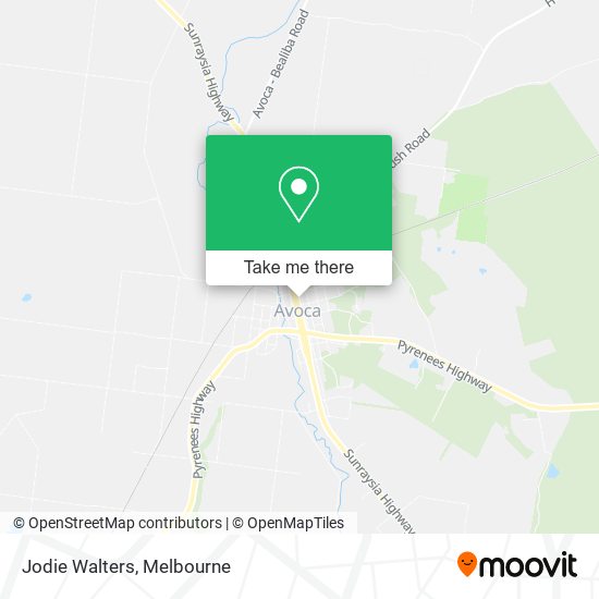 Jodie Walters map