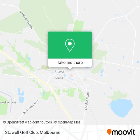 Stawell Golf Club map