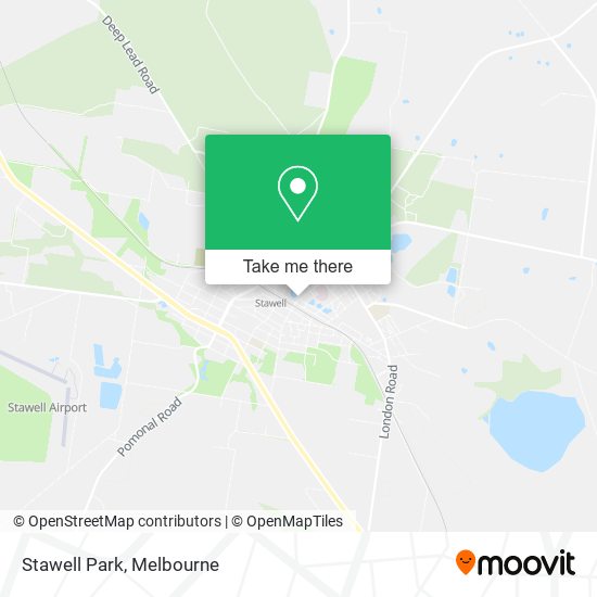 Stawell Park map