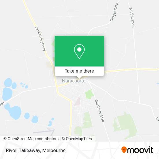 Mapa Rivoli Takeaway