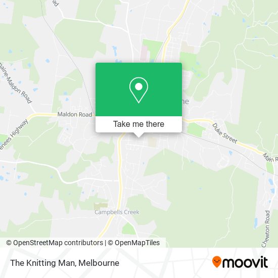 The Knitting Man map