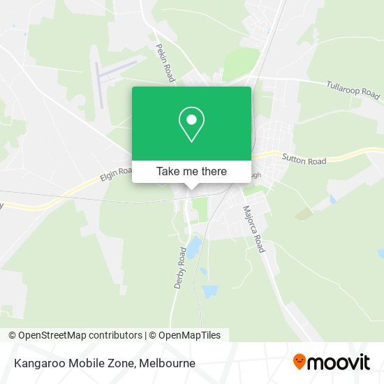 Kangaroo Mobile Zone map