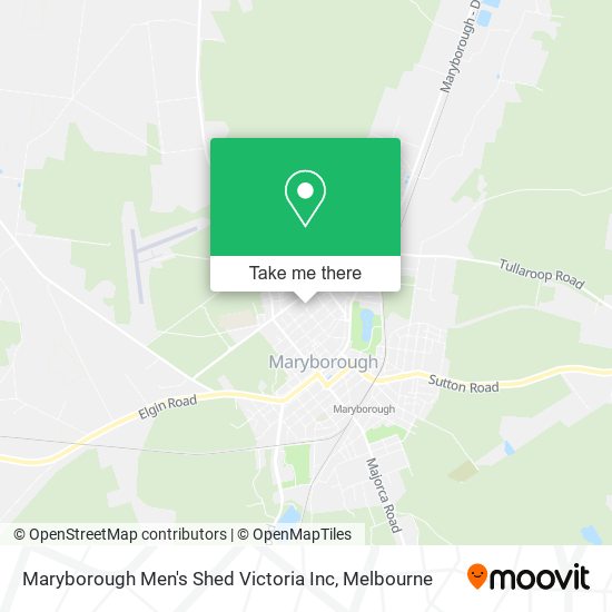 Maryborough Men's Shed Victoria Inc map