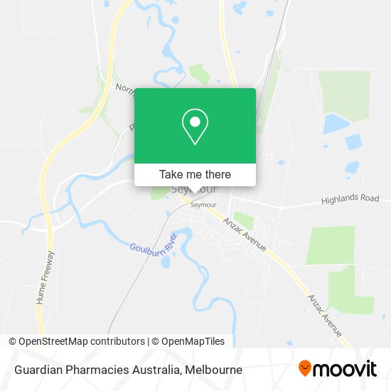 Guardian Pharmacies Australia map