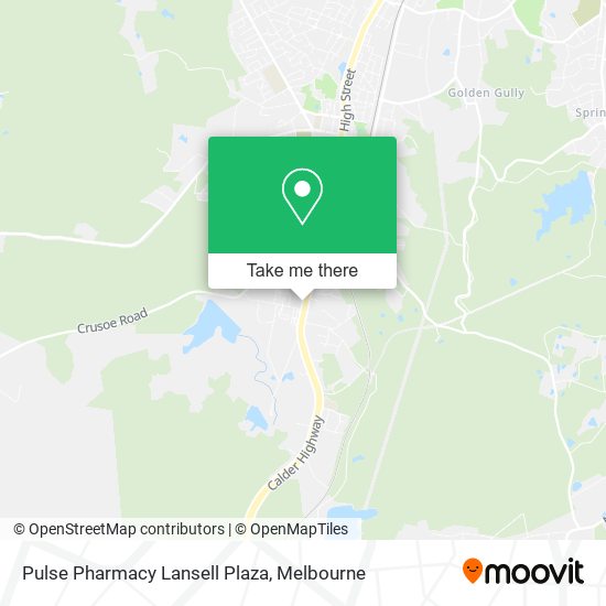 Pulse Pharmacy Lansell Plaza map
