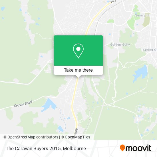 The Caravan Buyers 2015 map