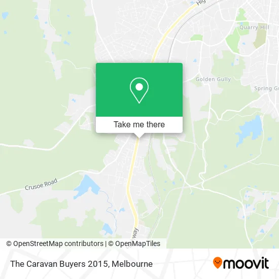 The Caravan Buyers 2015 map