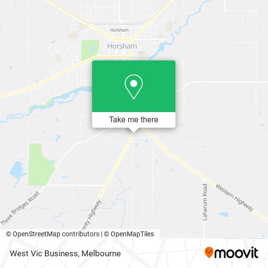 West Vic Business map