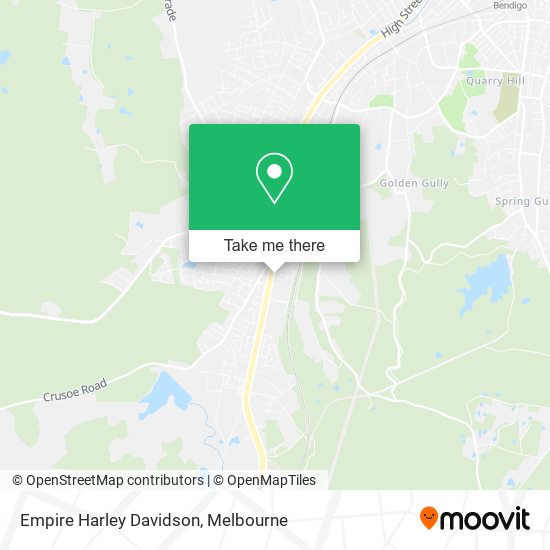 Empire Harley Davidson map