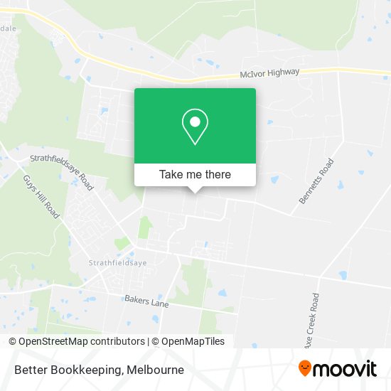Better Bookkeeping map